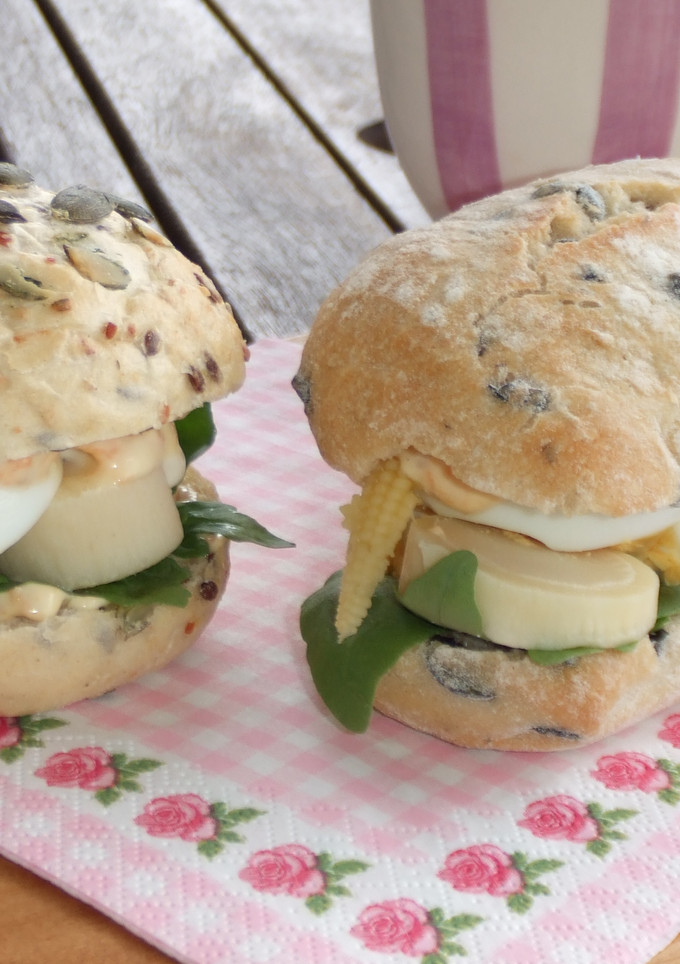 Una foto de Bocadillos vegetarianos