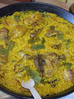 Una foto de Paella valenciana a mi manera