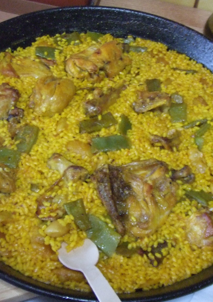 Una foto de Paella valenciana a mi manera