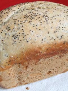 Una foto de Pan ciabatta con semillas de chía y sésamo negro
