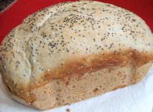 Foto principal de Pan ciabatta con semillas de chía y sésamo negro