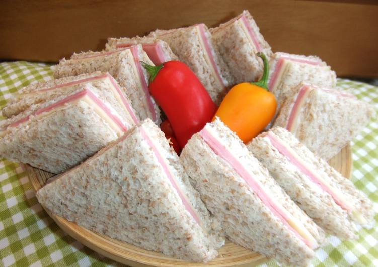 Sándwiches “de dedo”