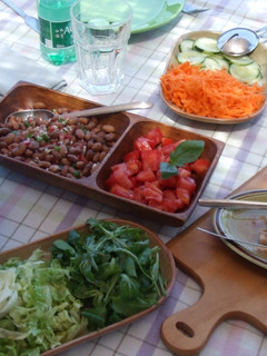 Una foto de Almuerzo para un día de calor