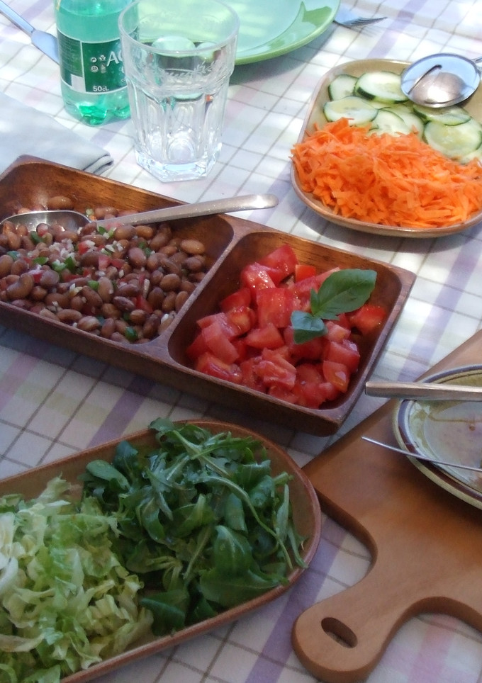 Una foto de Almuerzo para un día de calor