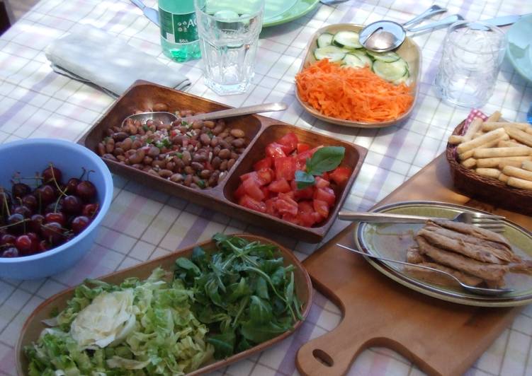 Almuerzo para un día de calor