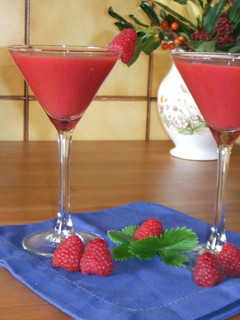 Una foto de Daiquiri de frambuesas