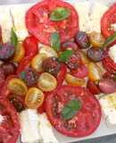 Tomatada con queso francés