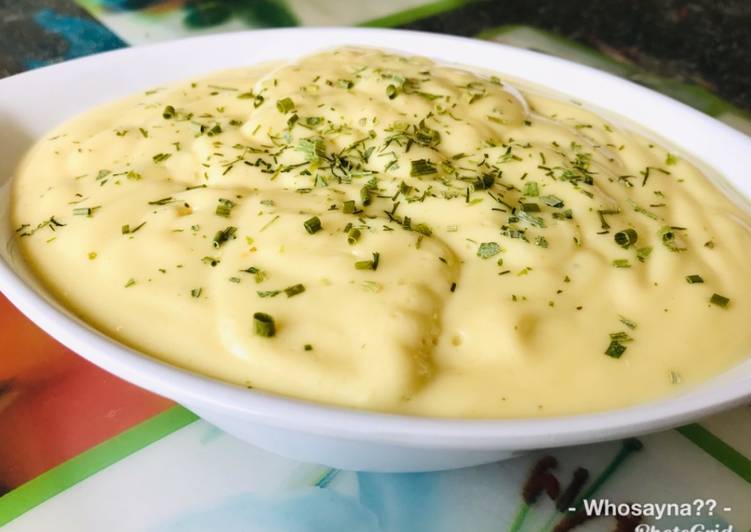 Easiest Way to Make Speedy Whosayna Mayonnaise Aioli