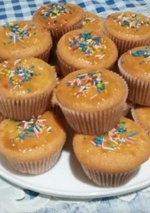 Une photo de 🧁 Petits cupcakes gourmands aux pépites de chocolat
