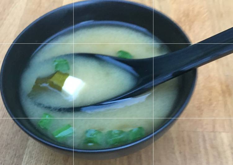 Saturday Fresh Miso Soup