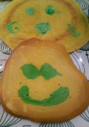 Una foto de Panqueques con diseños