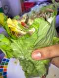 Burrito de lechuga - receta grez o keto