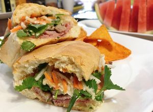 Hình của món Bánh mì thịt.