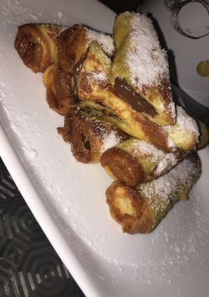 Une photo de Roulé au Nutella