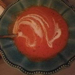 Carrie tomato soup A picture of Carrie tomato soup.