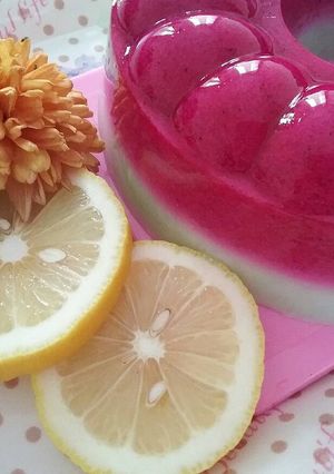 Foto resep Puding Fuschia Buah Naga