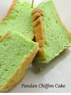 Foto resep Pandan Chiffon Cake