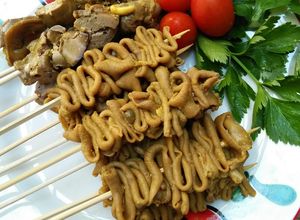 Foto resep Sate Usus dan Ati Ampela Ayam
