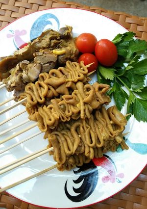 Foto resep Sate Usus dan Ati Ampela Ayam
