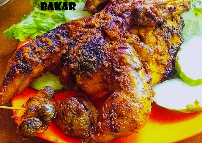 Resep: Ayam kampung bakar (ala dapur_uchi^^) Anti Gagal