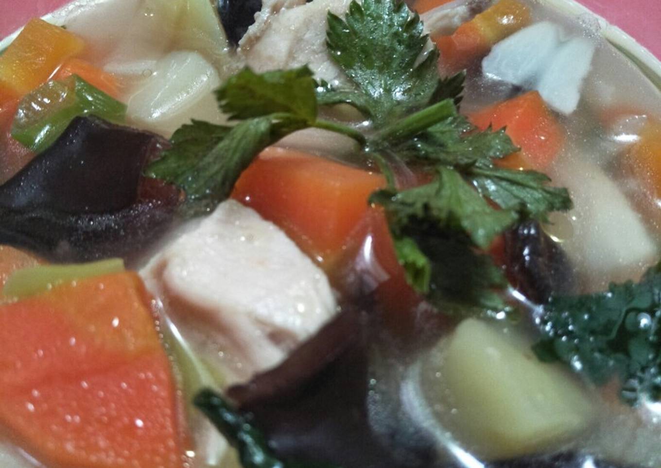Sup Ayam Jamur