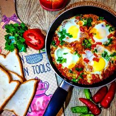 Egg In Tomato Curry A picture of Egg In Tomato Curry.