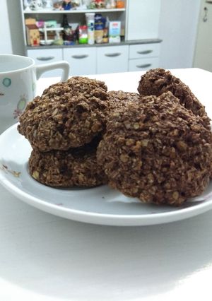 Una foto de Galletitas de avena, coco y chocolate by Deby