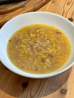 A picture of Spring Cleaning Spiced Lentil Soup.