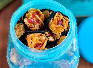 Gambar Cornflakes Madu (Biskut Raya)