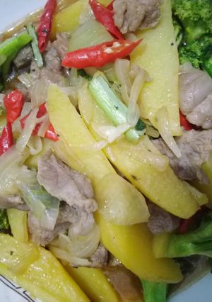 Foto resep Daging lada hitam
