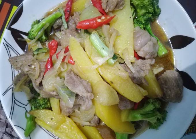 Resep Daging lada hitam oleh Utami Prabandari - Cookpad