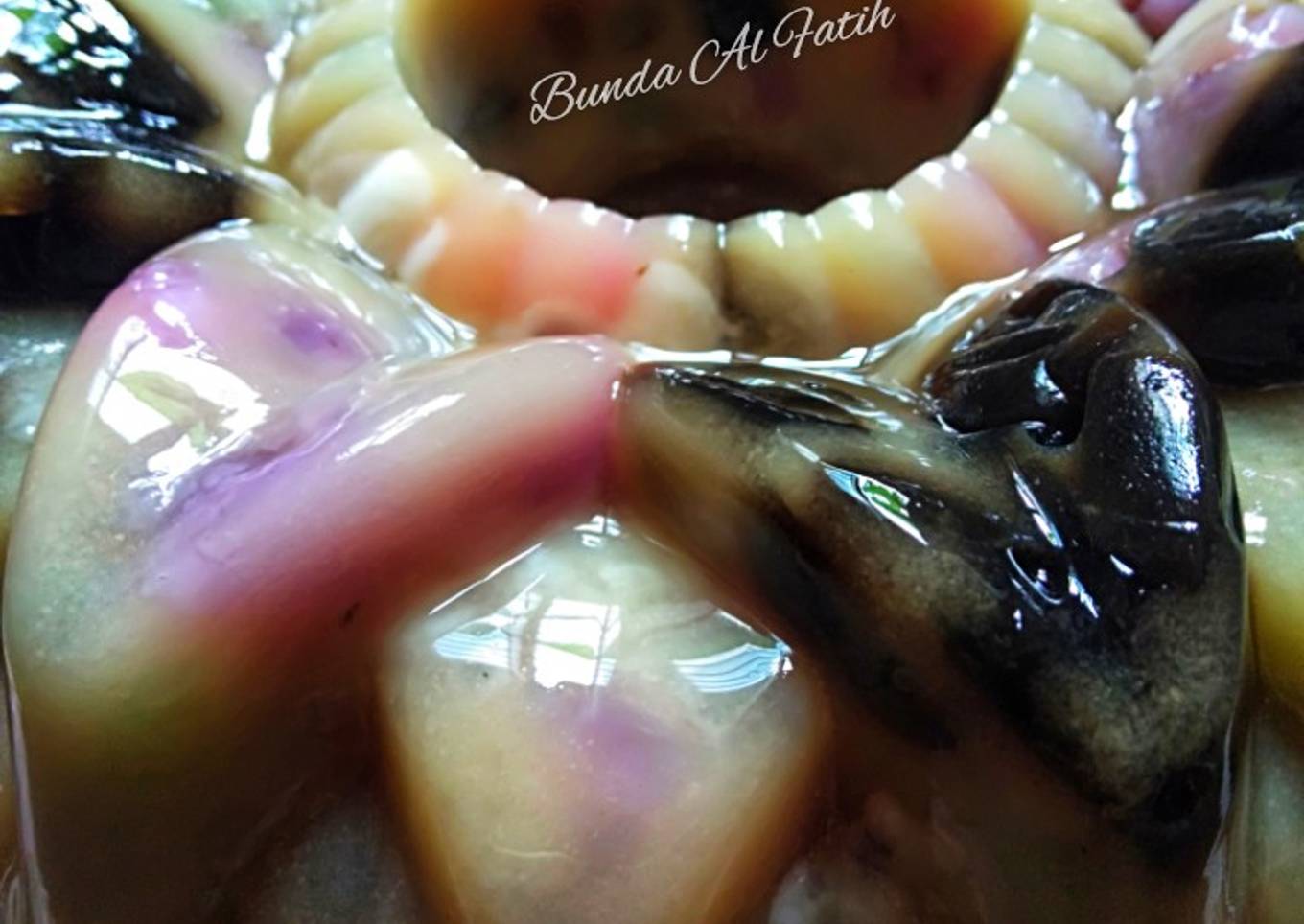 Puding cendol cincau