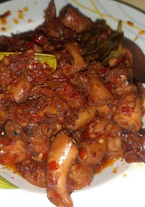 Foto resep Sambal Cumi Asin
