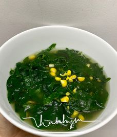 bắp mỹ nấu canh chay