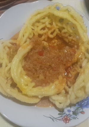 Foto resep Sambal oncom kurupuk ojay