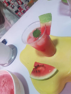 A picture of Watermelon juice.
