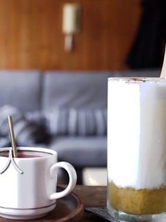 果醬飲品-鳳梨果醬拿鐵 的食譜成品照片