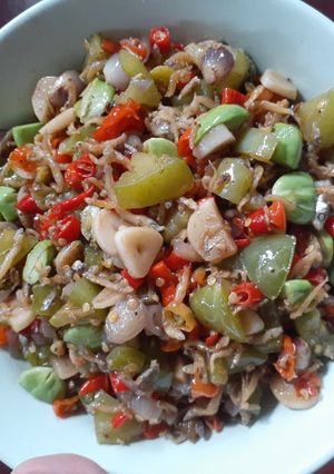 Foto resep Tumis Teri Terasi Pedas