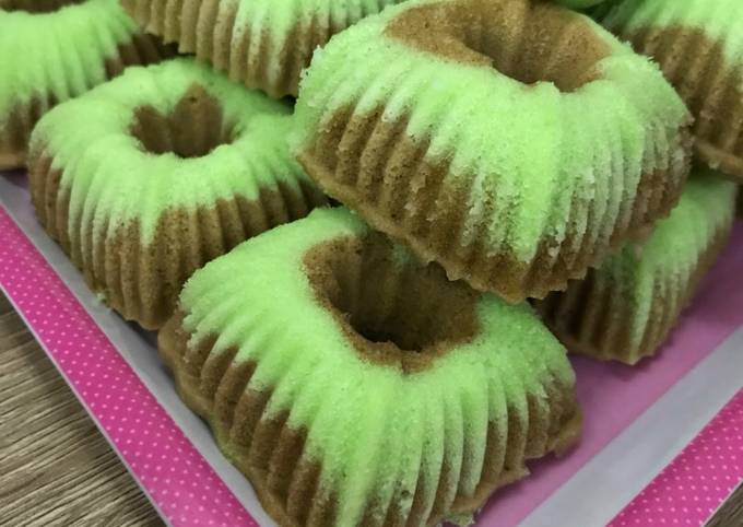 Resep Bolu Kukus Pandan Cokelat Oleh Niken Madumita Cookpad