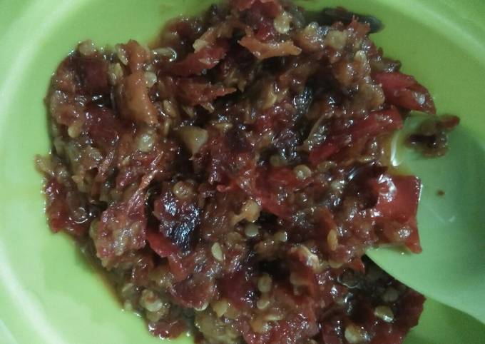 Sambal bawang gula merah