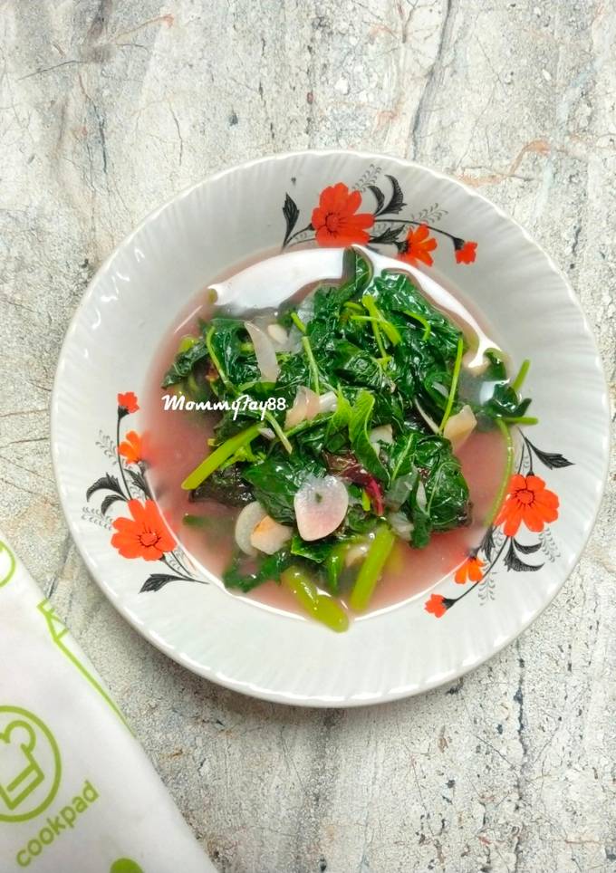 Foto resep Tumis Bayam Cepat Enak