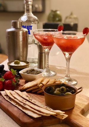 A picture of Strawberry Martini.
