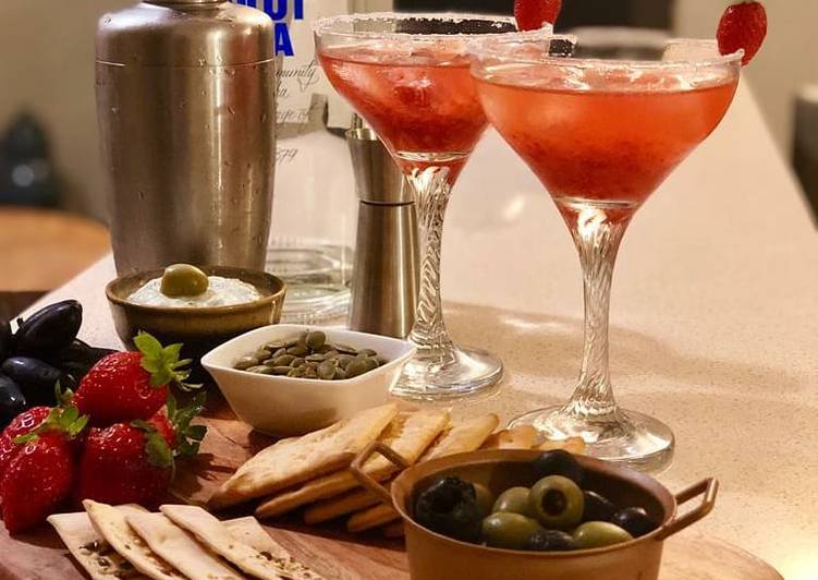 Steps to Prepare Quick Strawberry Martini