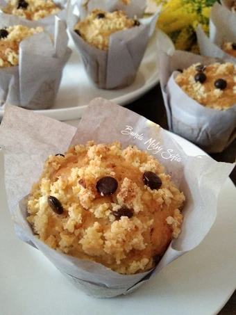 Langkah Gampang Membikin Resep  Banana Streusel Muffin yang Lezat, Menggugah Selera