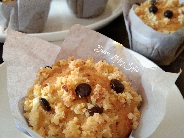 Langkah Gampang Membikin Resep  Banana Streusel Muffin yang Lezat, Menggugah Selera