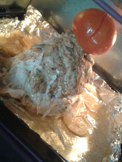 A picture of Oven-Baked Chicken Shawarma Skewers.