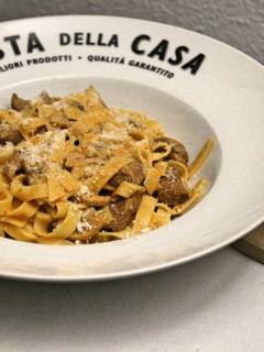 Foto de Tagliatelle de Peru com Cogumelos