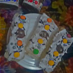 A picture of Toasted Choco cream 🍨 roll.