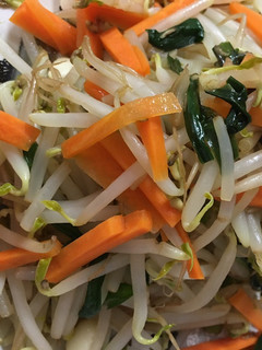 炒豆芽菜 的食譜成品照片