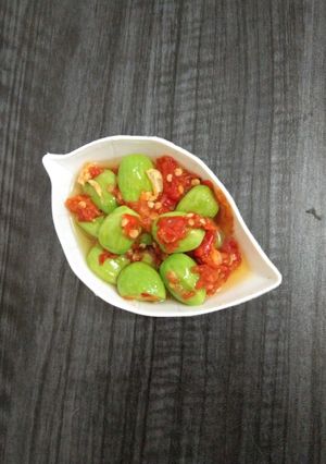 Foto resep Sambal korek pete